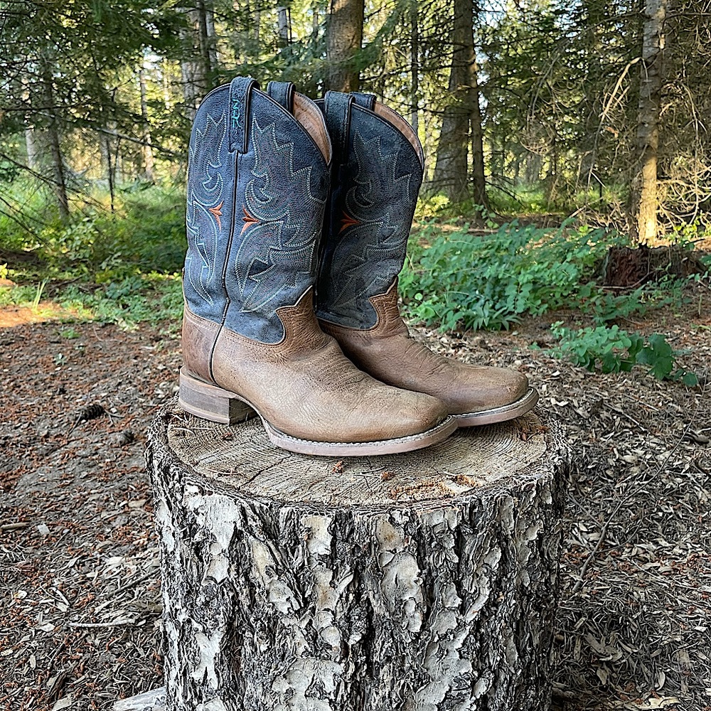 Men’s Tony Lama 3R Socorro Blue Boots